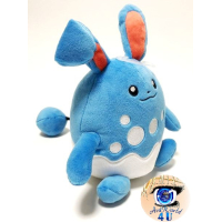 Officiële Pokemon knuffel Azumarill +/- 24CM Lang San-ei